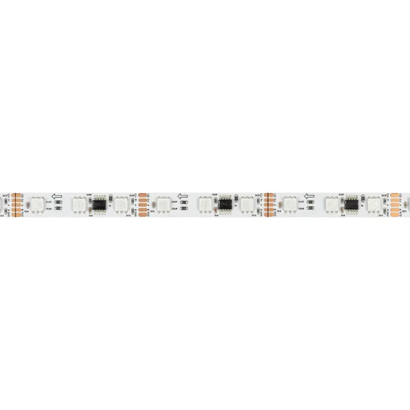 Светодиодная лента DMX-B60-10mm 12V RGB-PX3 (14 W/m, IP20, 5060, 5m) (Arlight, -)