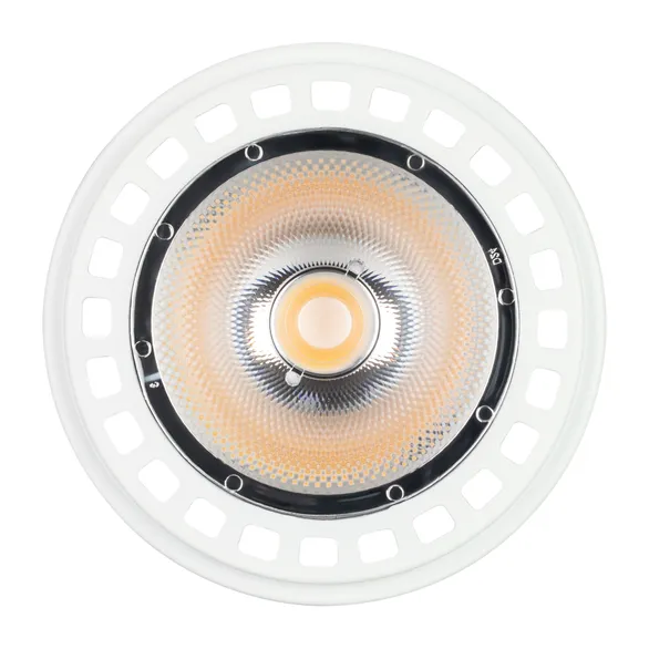 Лампа AR111-UNIT-G53-15W- Warm3000 (WH, 24 deg, 12V) (Arlight, Металл)