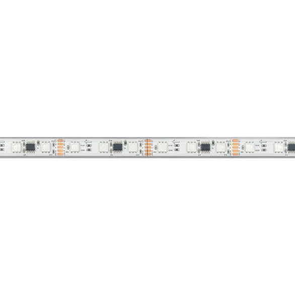 Светодиодная лента герметичная DMX-PS-B60-12mm 12V RGB-PX3 (14 W/m, IP67, 5060, 5m) (Arlight, -)